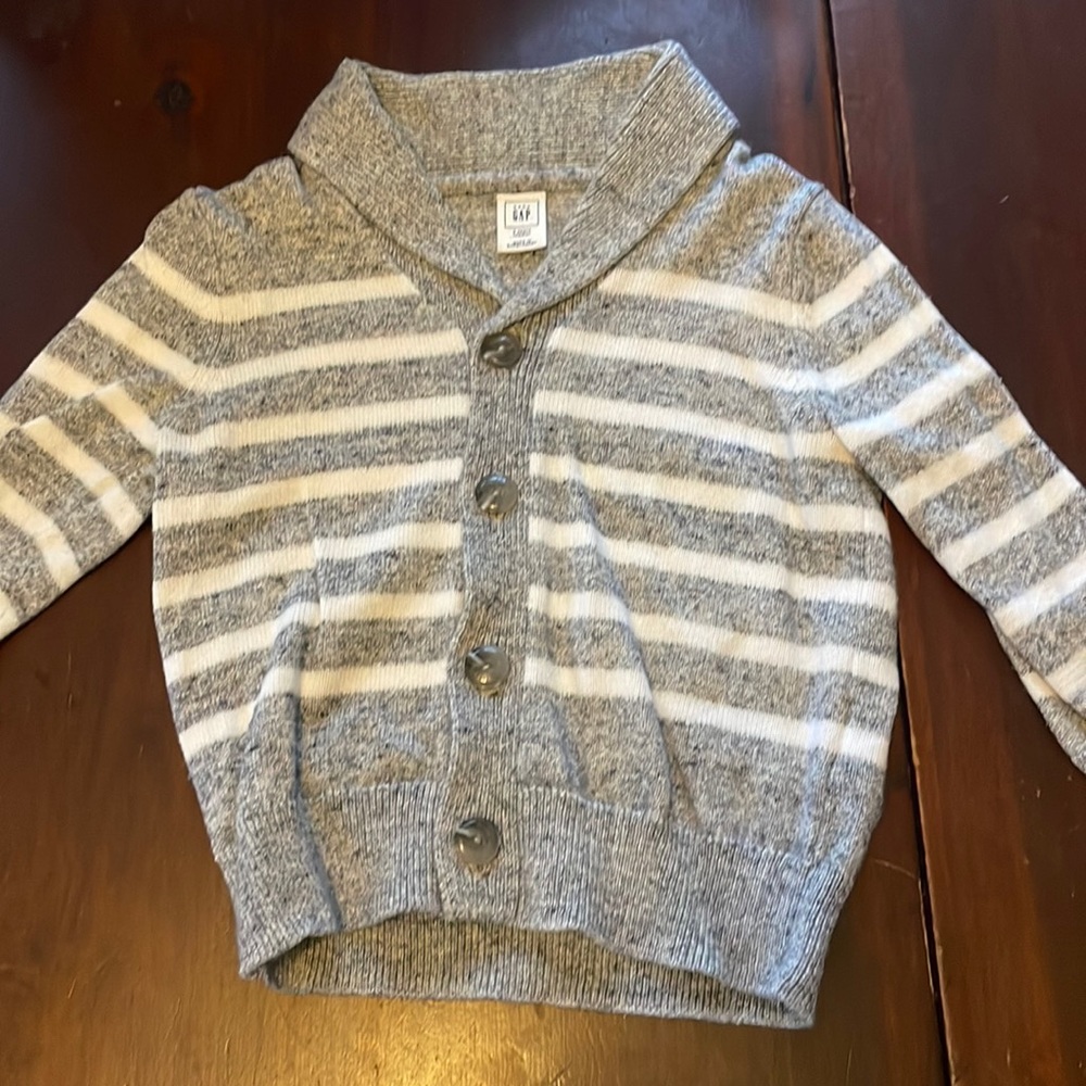 Gap striped toddler cardigan. 2T